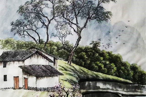 书画家傅成斌：传承国画艺术 讴歌壮丽河山